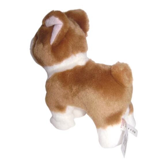 American Girl Corgi Dog Plush Doll Pet Puppy Toy & Bone Magnetic Holds Gift Bag - Picture 5 of 9